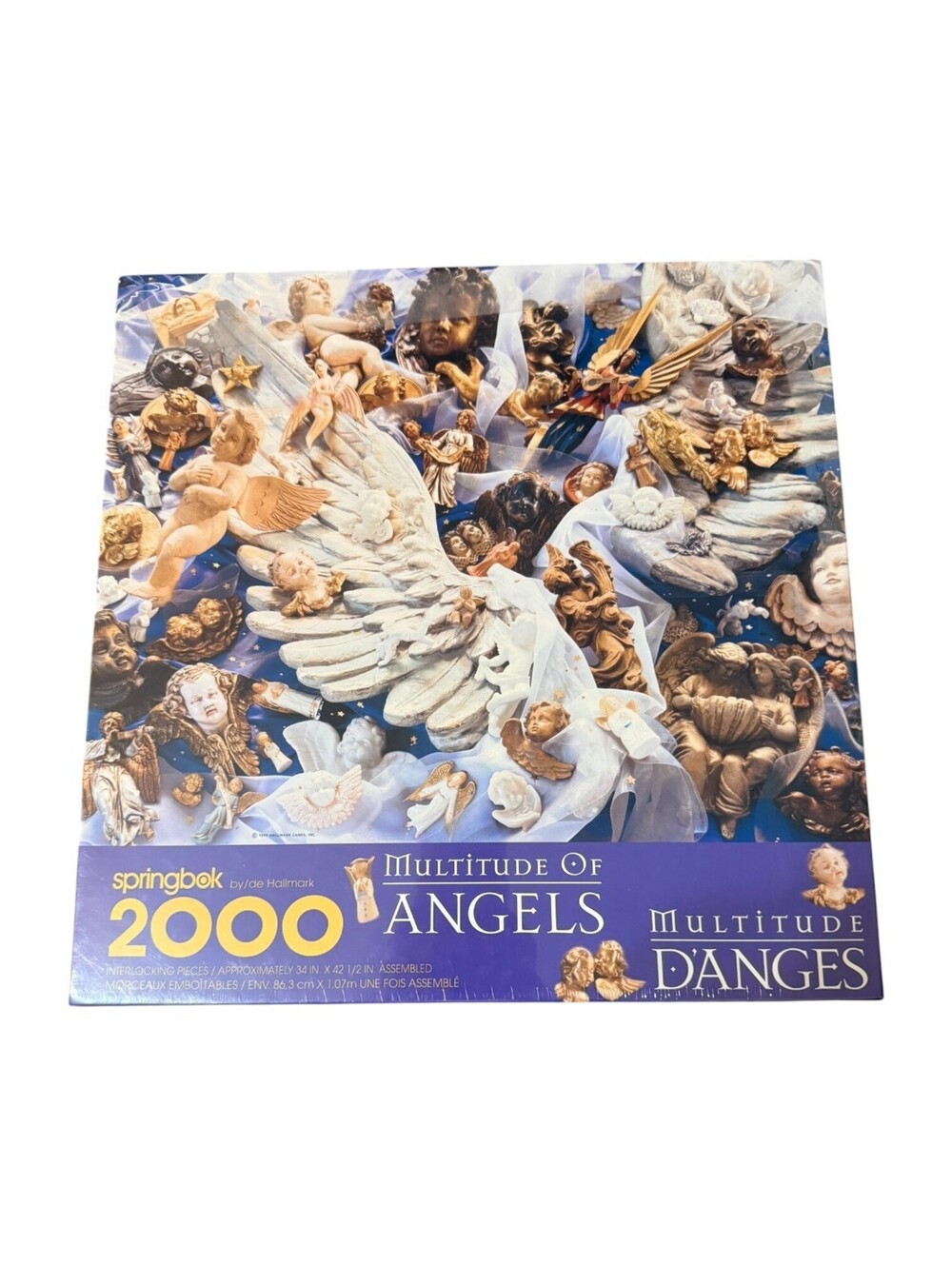 Springbok 2000 Piece Jigsaw Puzzle Multitude of Angels 34" x 42" Religious